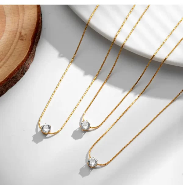 Solitaire Necklace