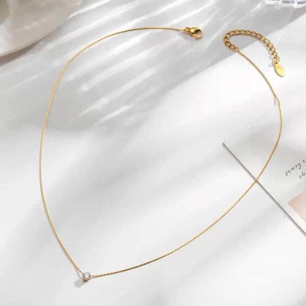 Solitaire Necklace