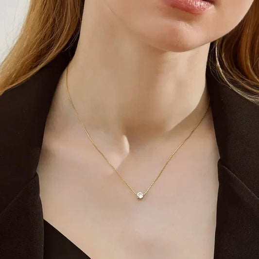 Solitaire Necklace